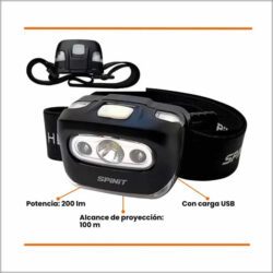 Linterna Spinit minera Art 185069 HL200R