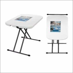 Mesa Driven Lifetime plegable blanca 66 x 45