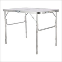 Mesa plegable valija aluminio sin bancos de 1,20 x 60 cm